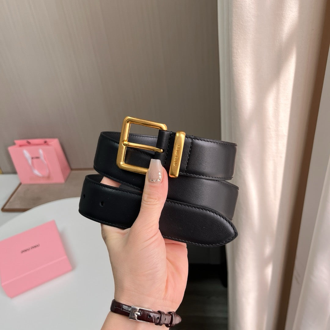 MIU M BELT 3.5 CM