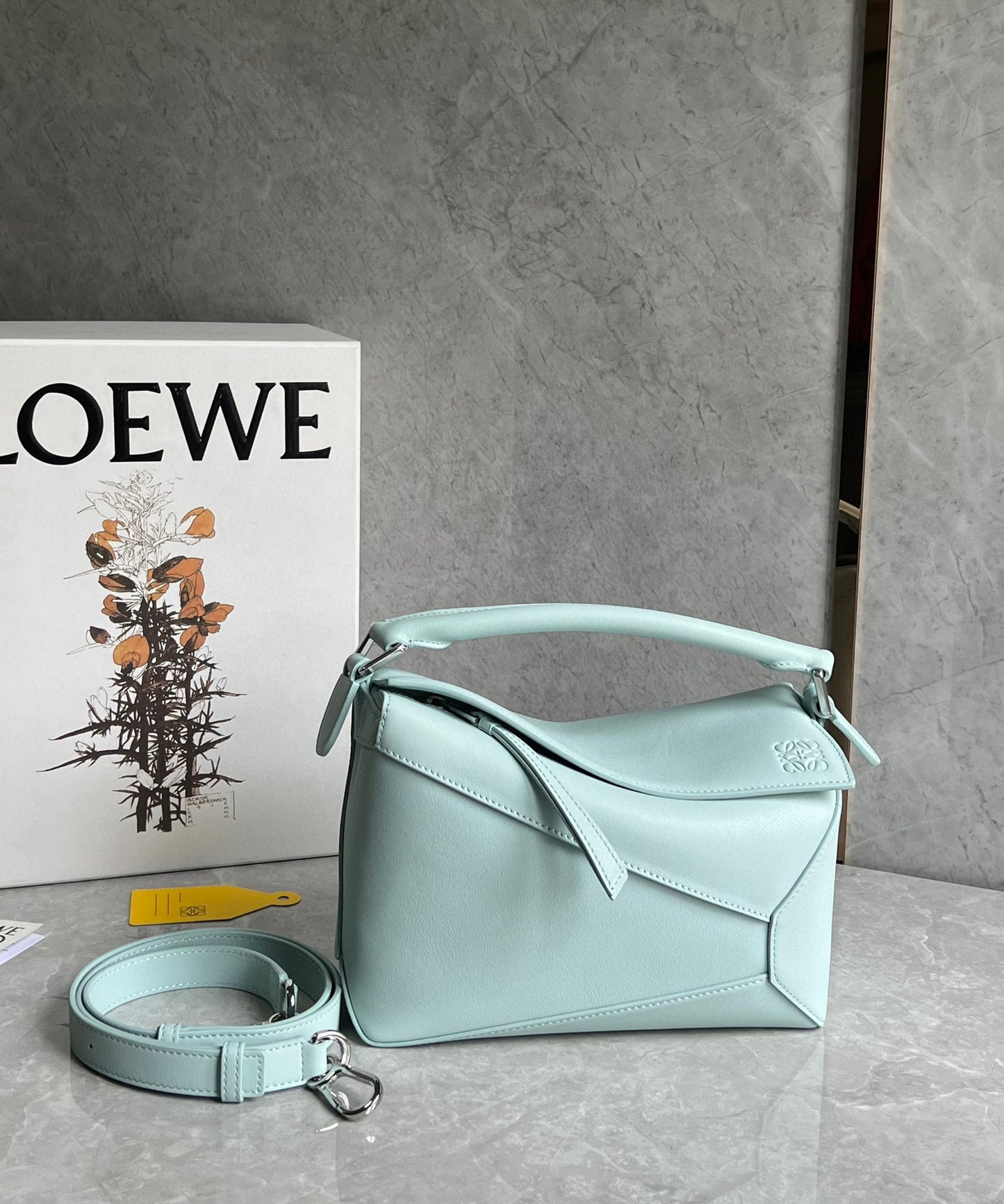 LOEW SMALL PUZZLE EDGE BAG