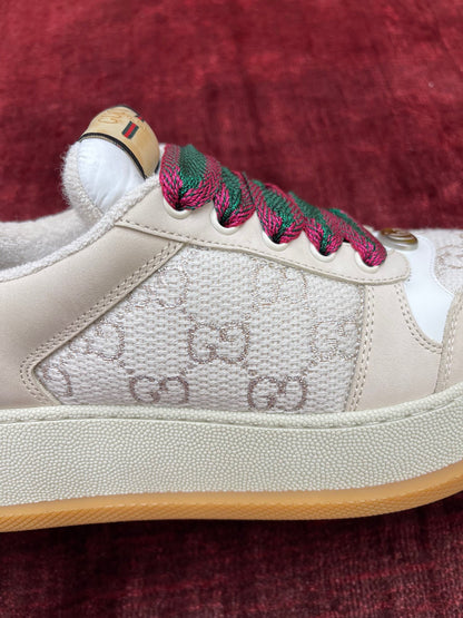 GG SCREENER LEATHER SNEAKERS