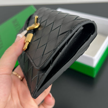 BV ANDIAMO ZIPPERED CARD CASE