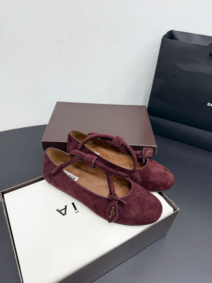 ALAIA BALLET FLATS