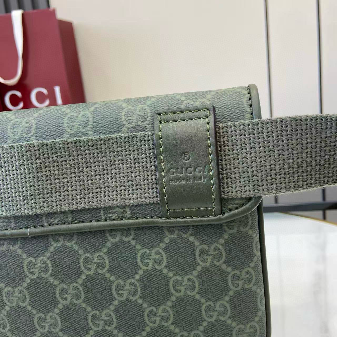 GG MONOGRAM SMALL BELT BAG