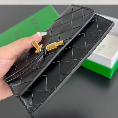 BV ANDIAMO ZIPPERED CARD CASE