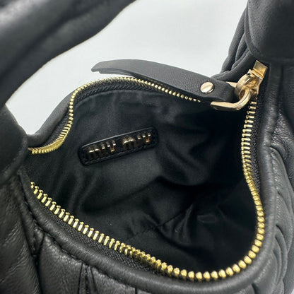 MIU M WANDER MINI HOBO BAG