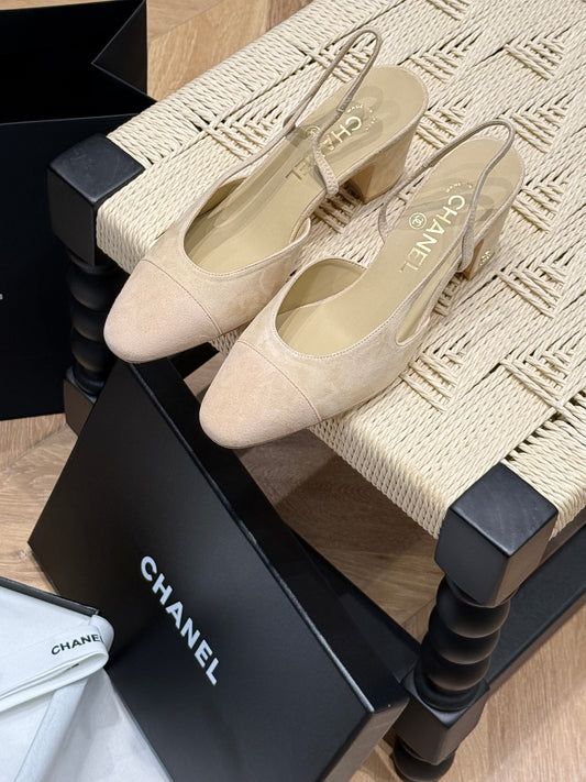 CC SLINGBACK PUMPS