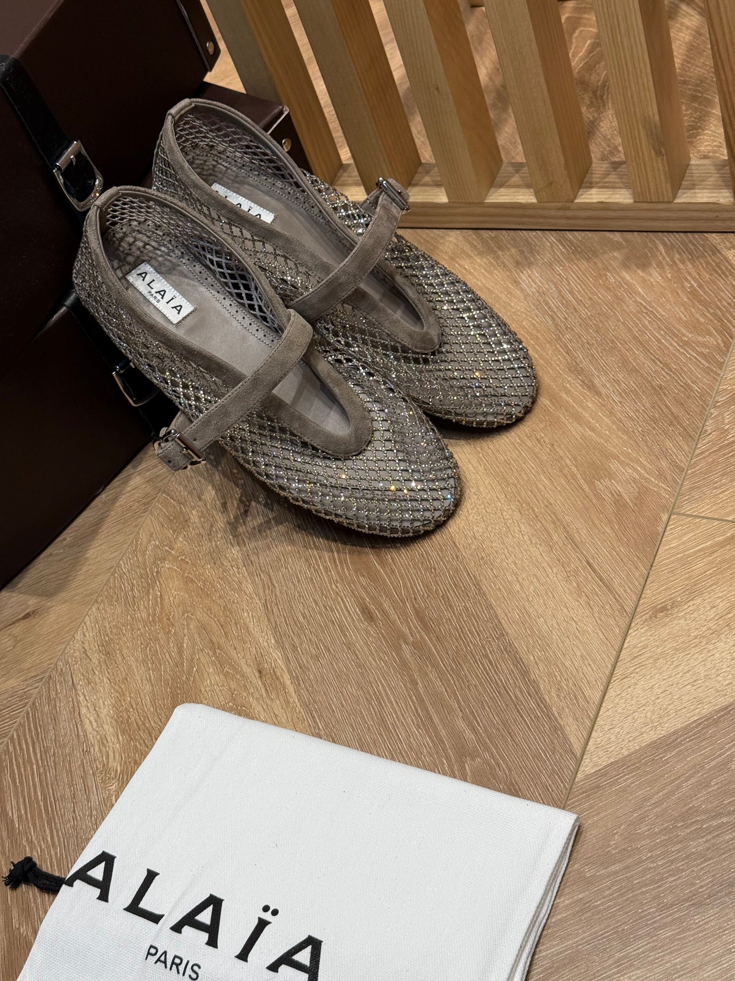 ALAIA BALLET FLATS