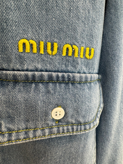 MIU M DENIM SHIRT