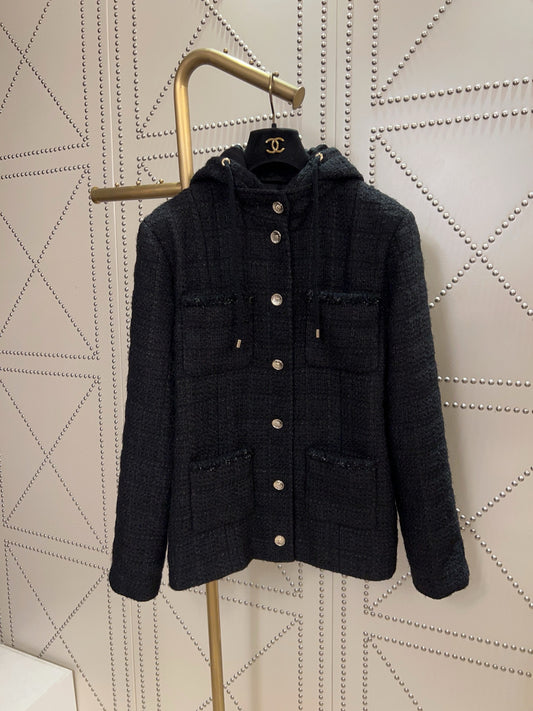 CC HOODED BLAZER