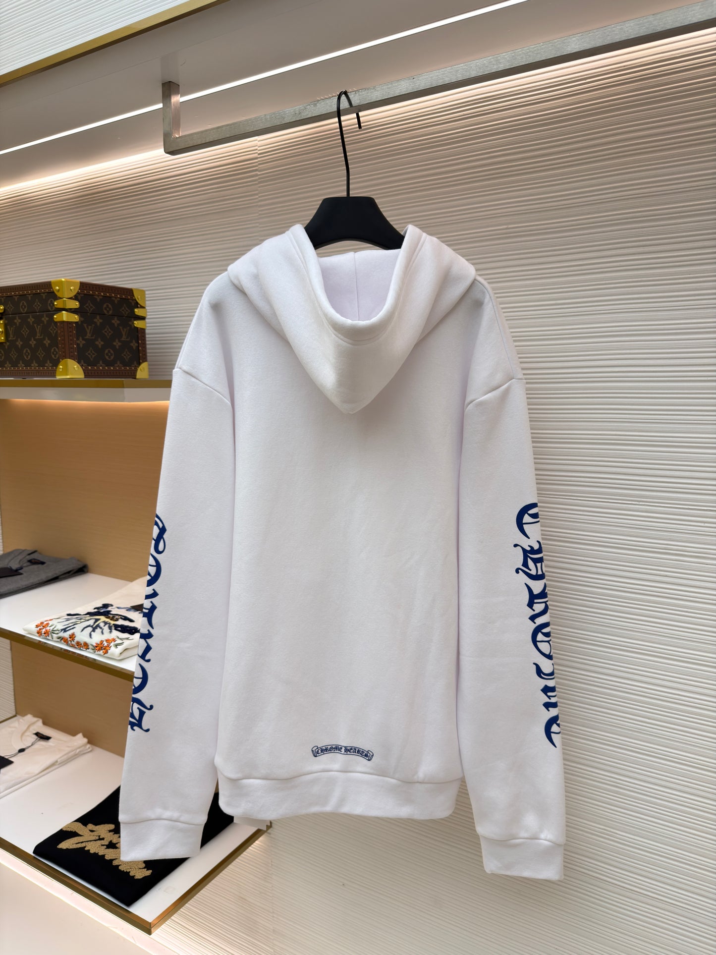 CHROME H ZIP HOODIE