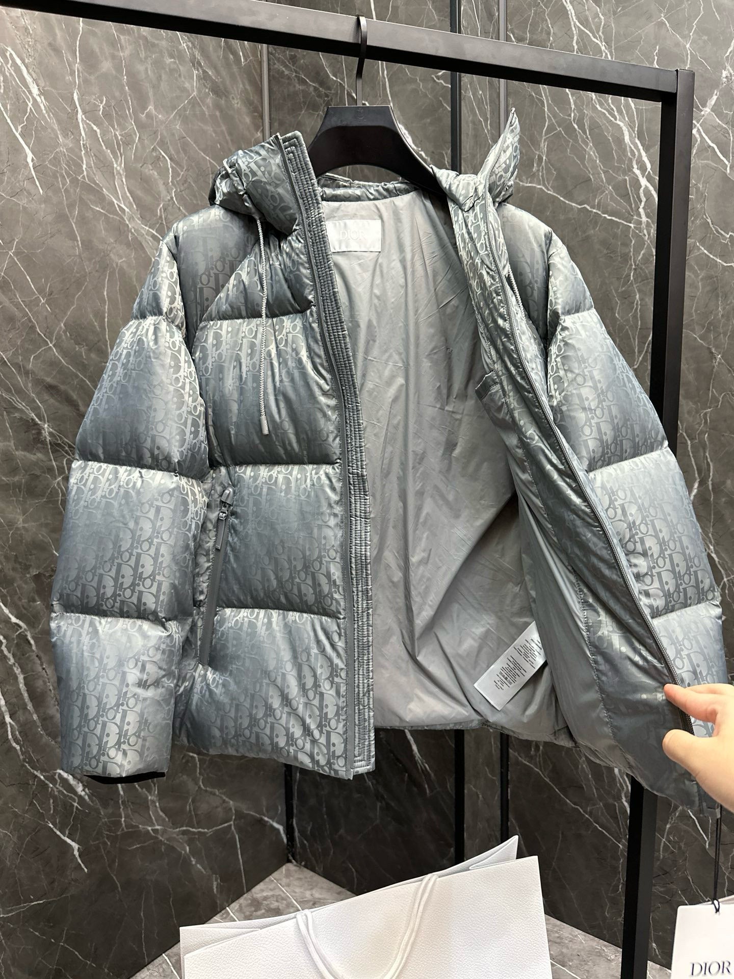 CD OBLIQUE JACKET