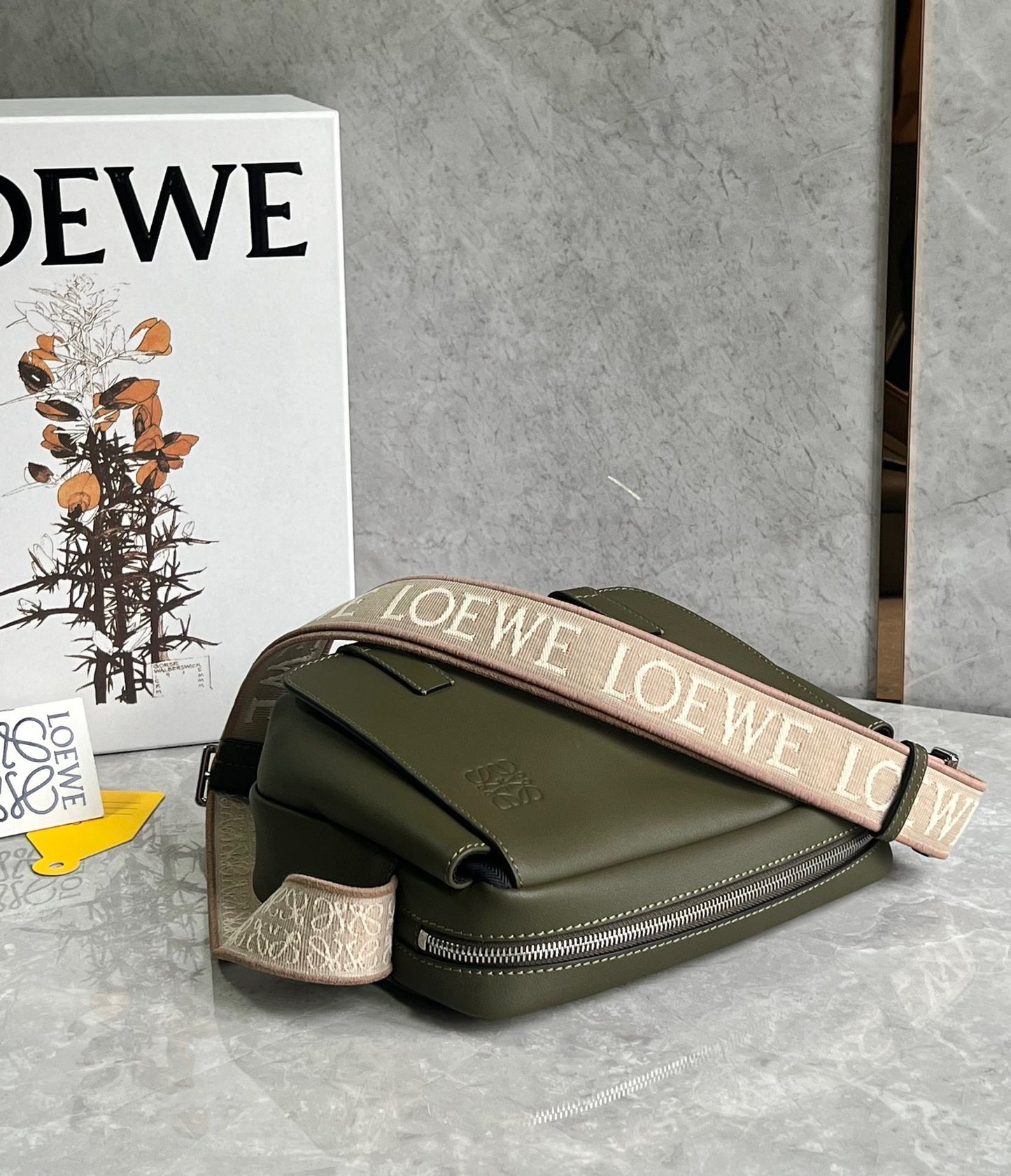 LOEW XS MILITARY MESSENGER BAG