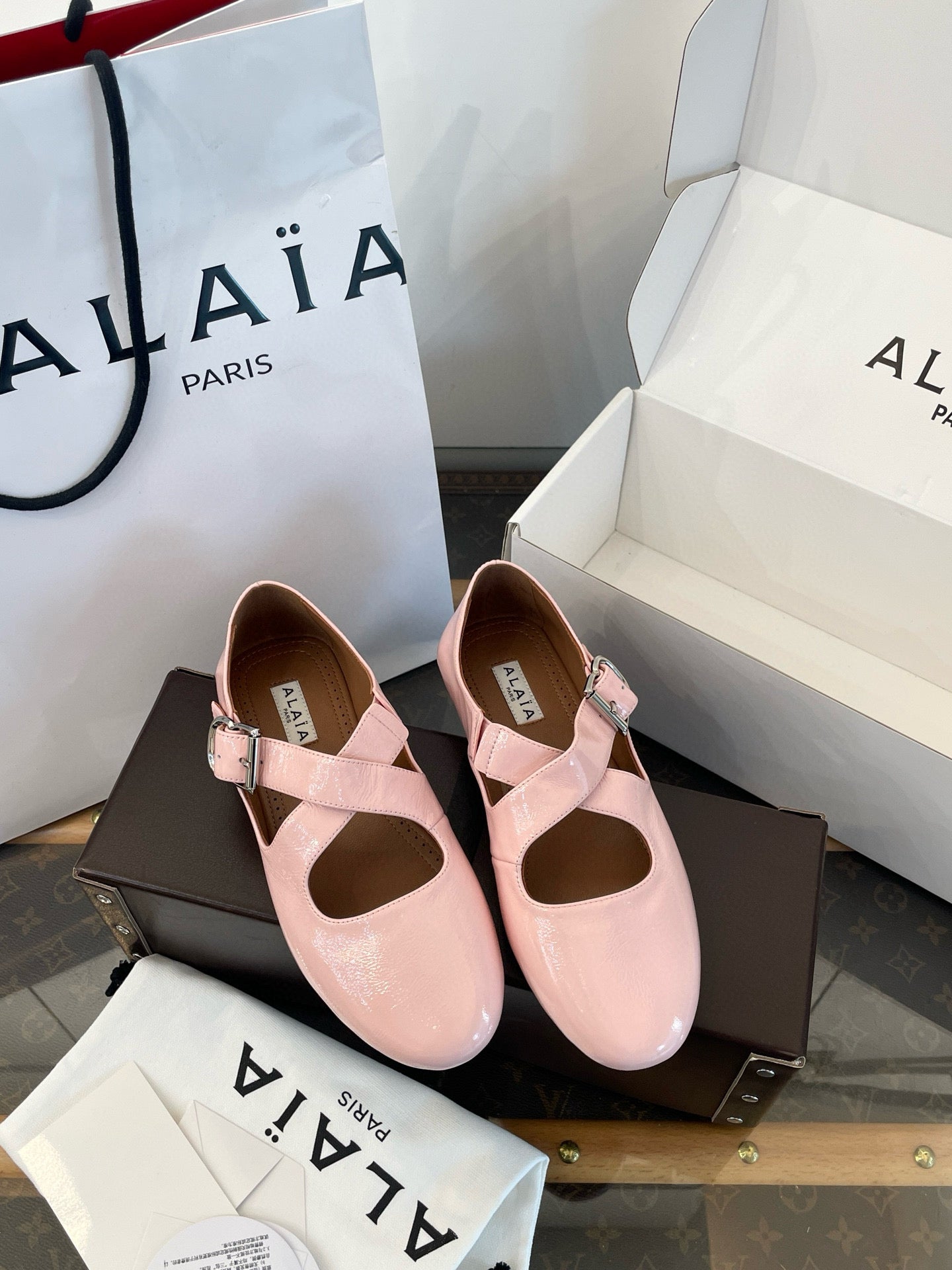 ALAIA BALLET FLATS