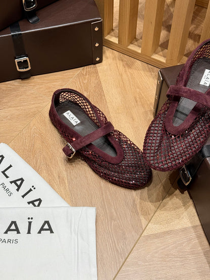 ALAIA BALLET FLATS
