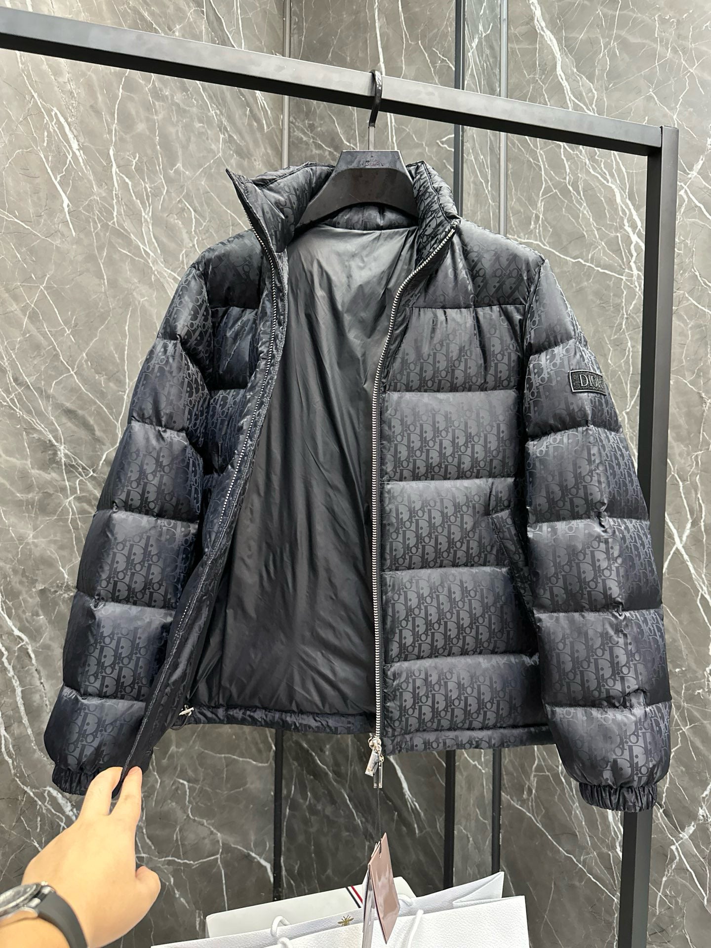 CD OBLIQUE JACKET