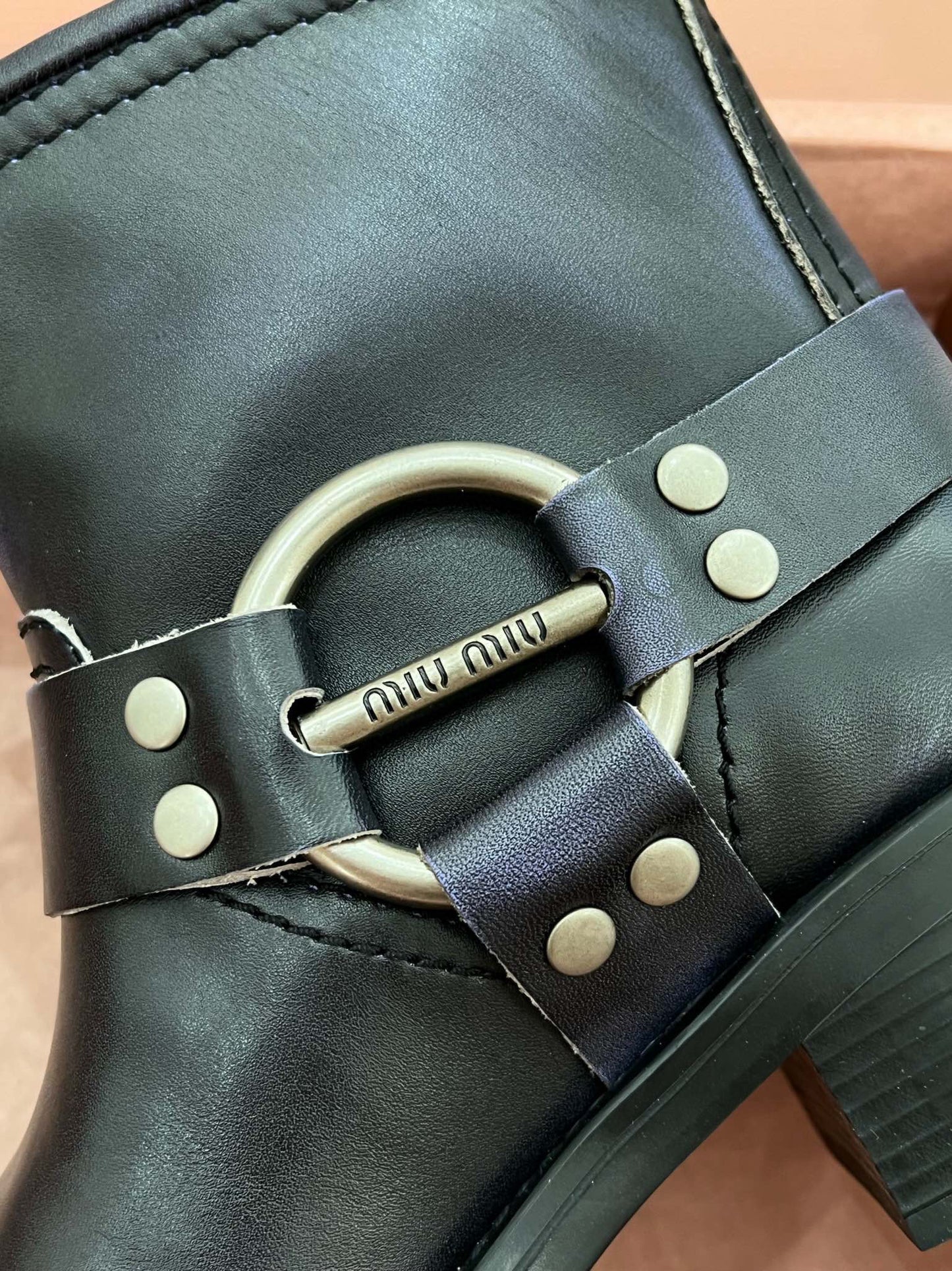 MIU M BOOTS