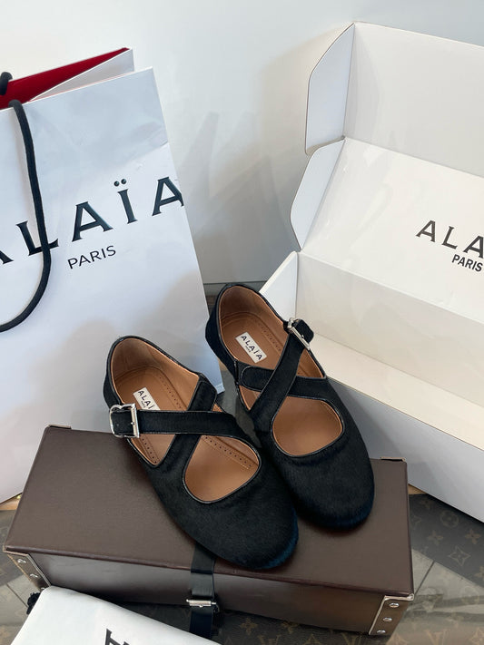 ALAIA BALLET FLATS