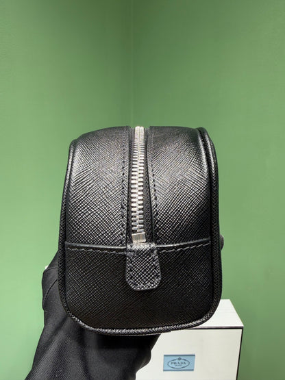 PD SAFFIANO LEATHER POUCH