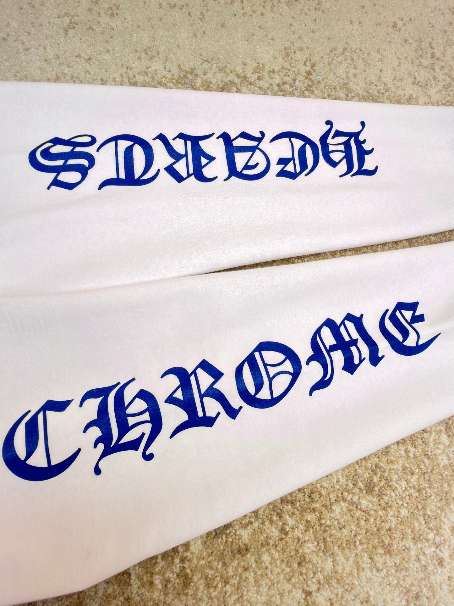 CHROME H ZIP HOODIE