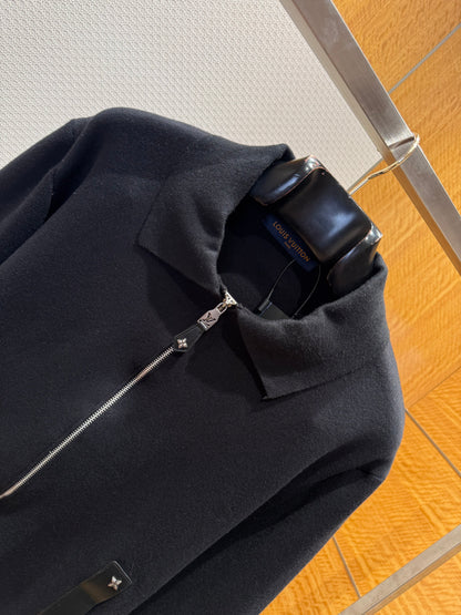 LOU ZIP CARDIGAN