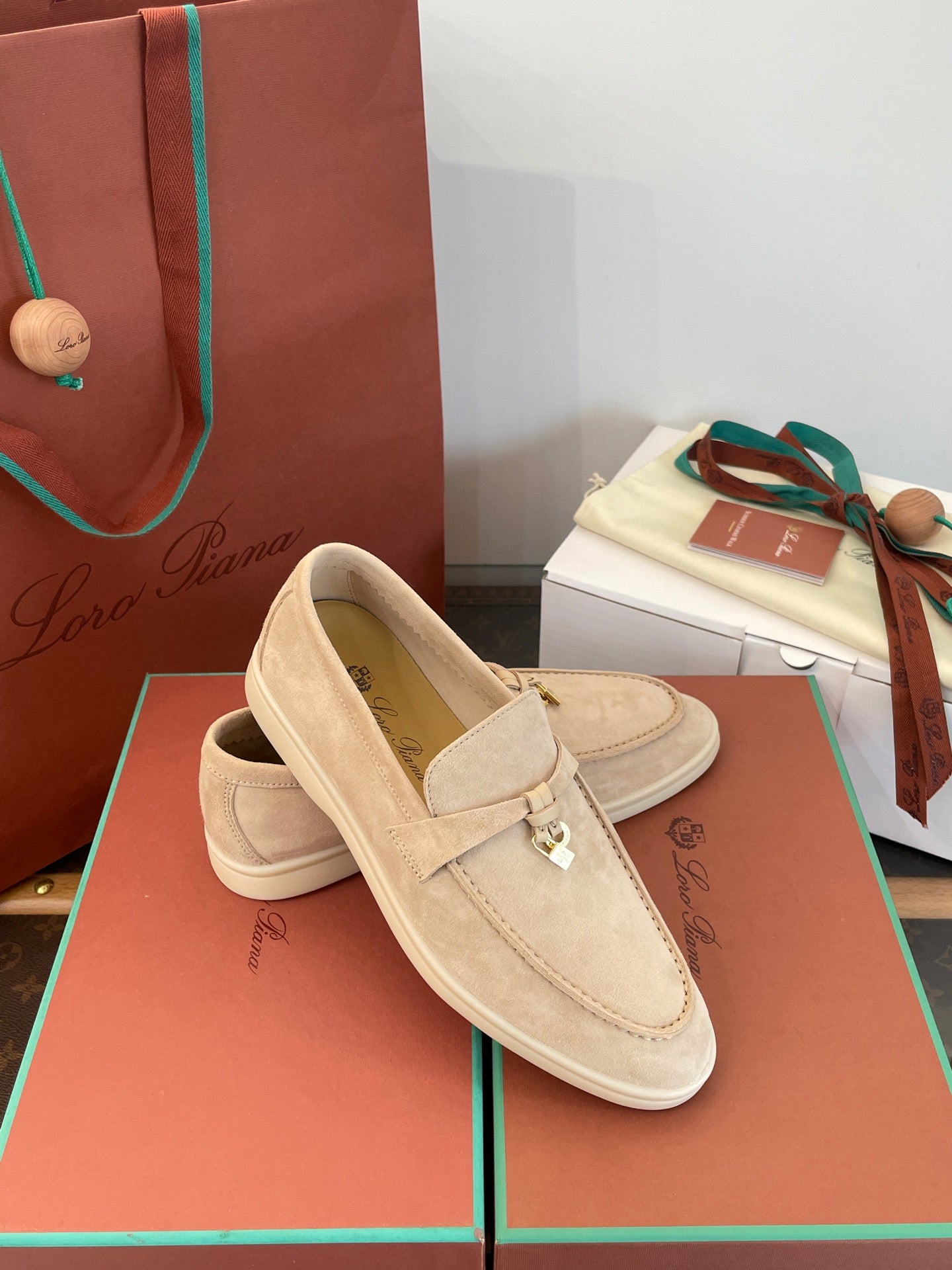 LORO P SUMMER CHARMS LOAFERS