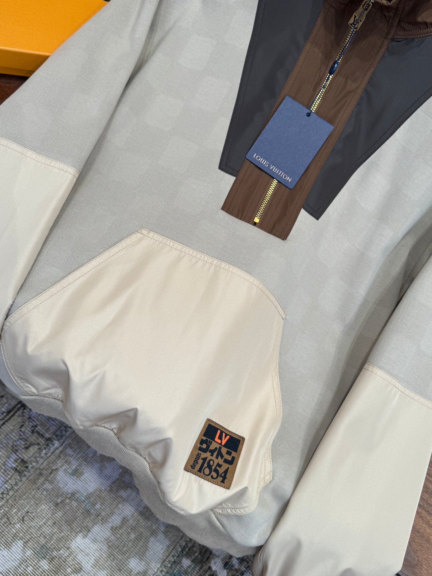 LOU HALF ZIP JUMPER