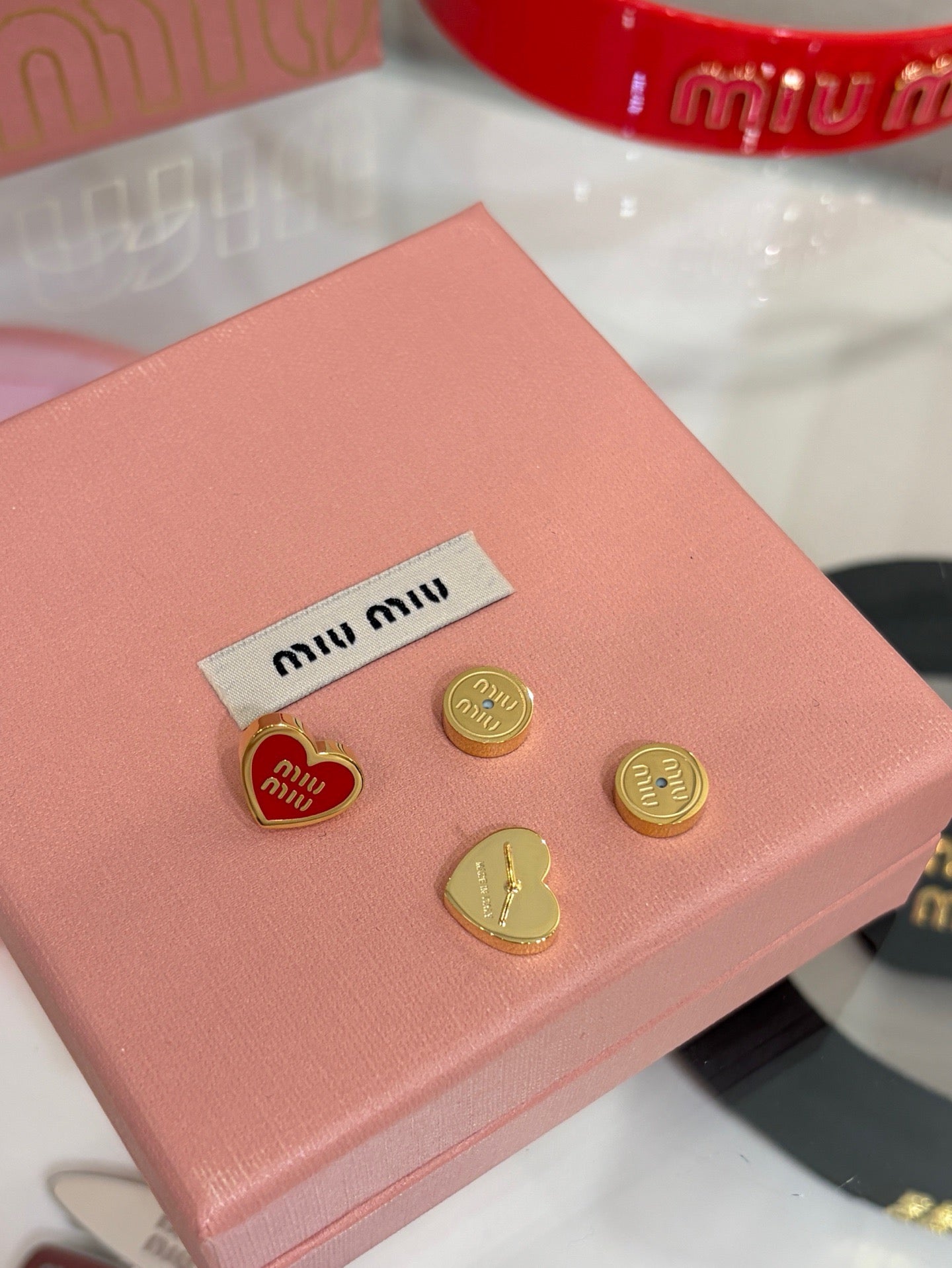 MIU M EARRINGS