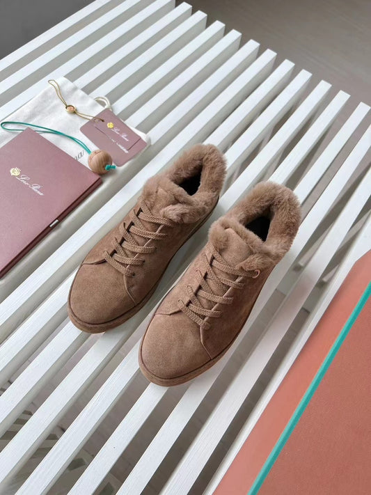 LORO P FUR NUAGES SNEAKERS