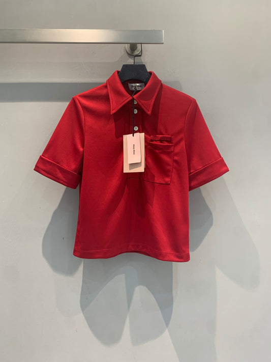 MIU M POLO SHIRT