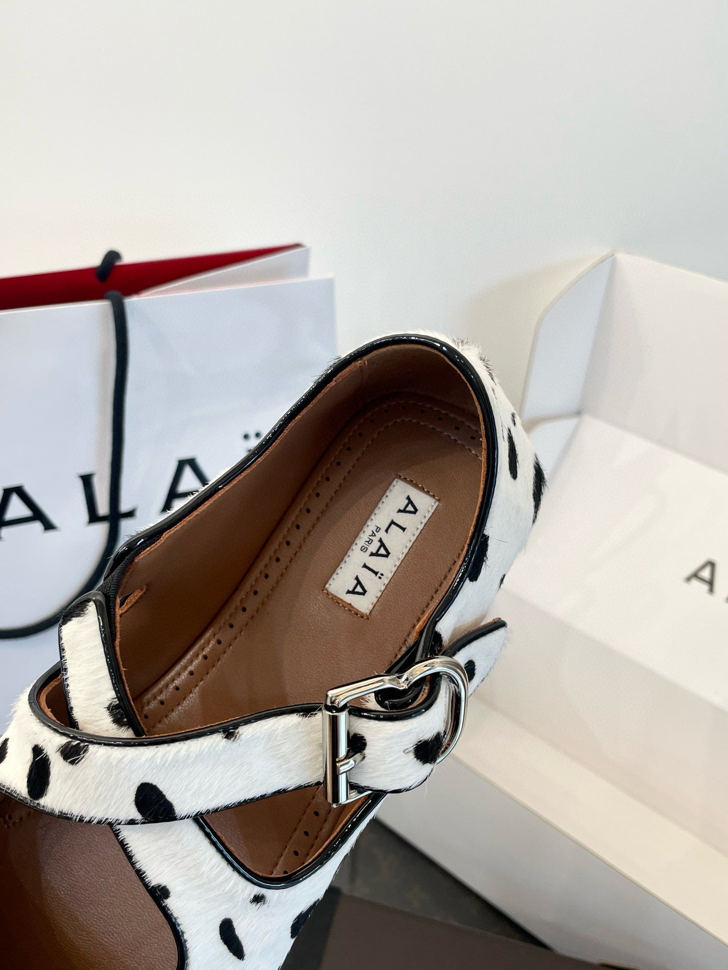ALAIA BALLET FLATS