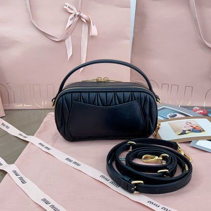 MIU M MATELASSE SHOULDER BAG