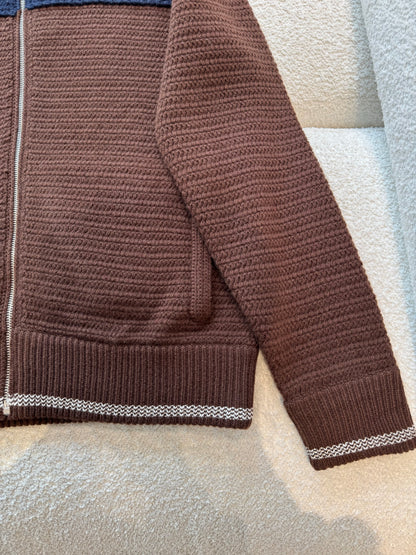 MIU M ZIP CARDIGAN