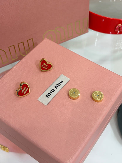 MIU M EARRINGS