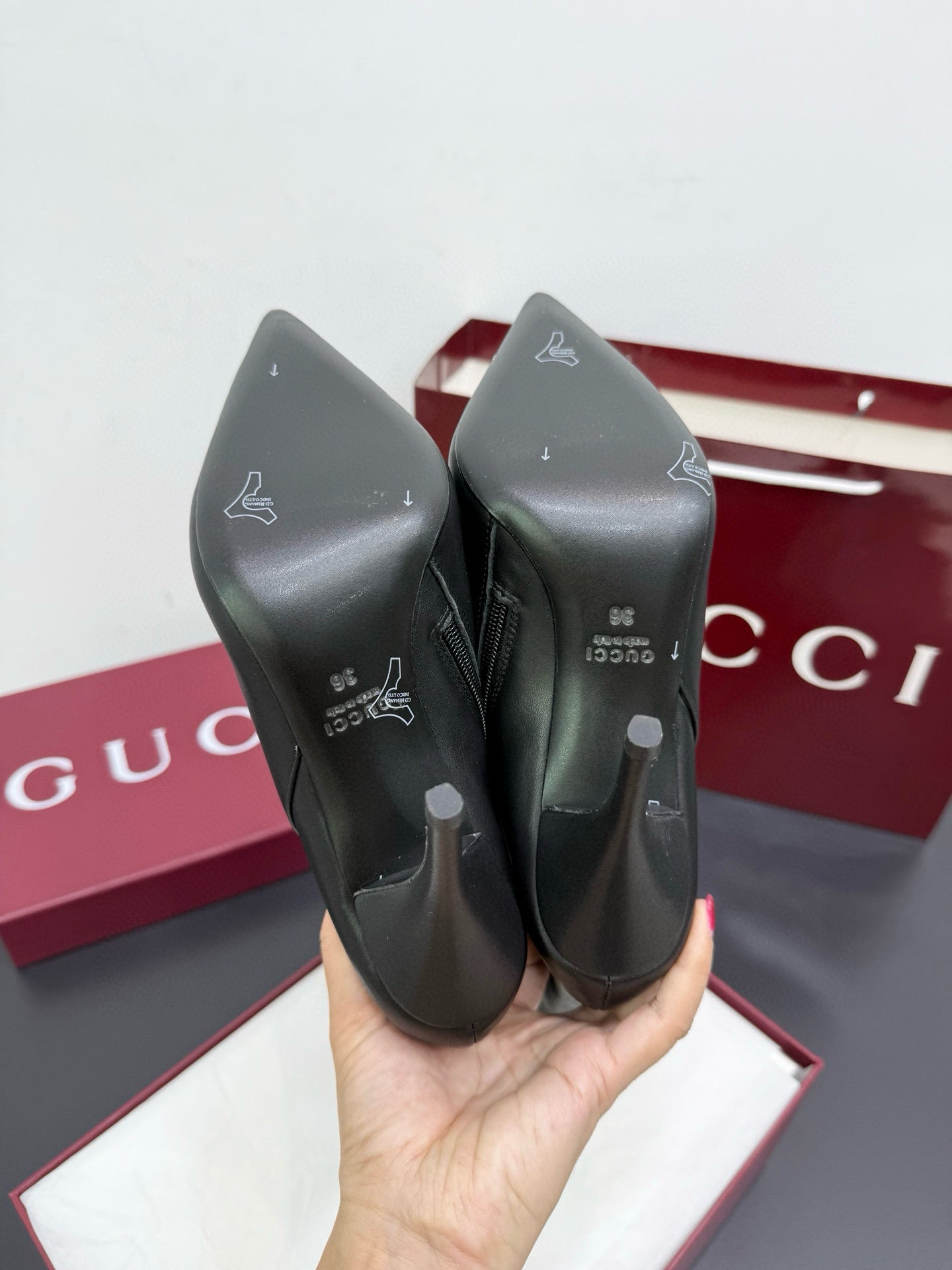 GG HEELED BOOTS
