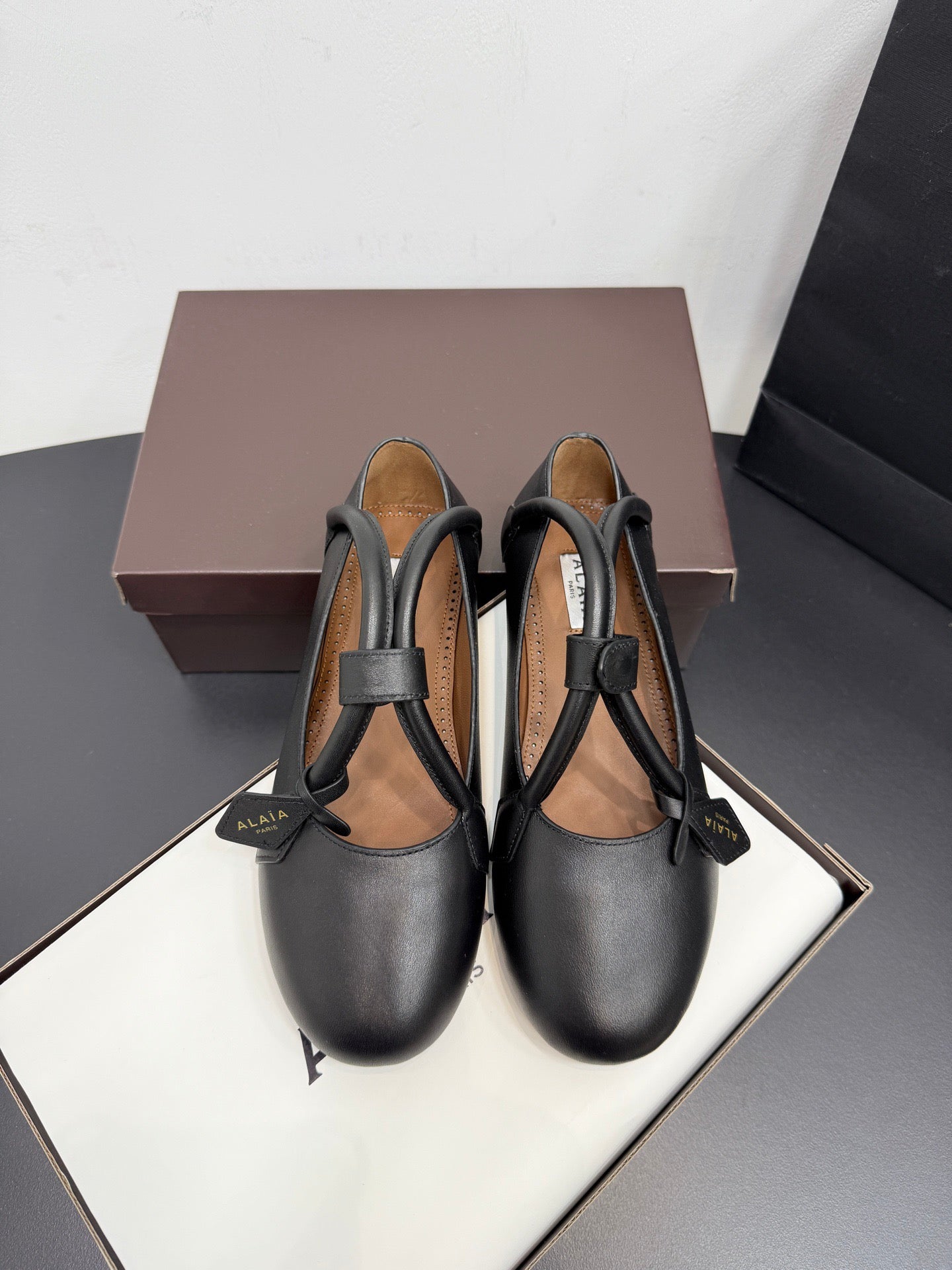 ALAIA BALLET FLATS