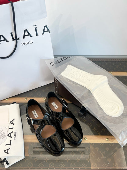 ALAIA BALLET FLATS
