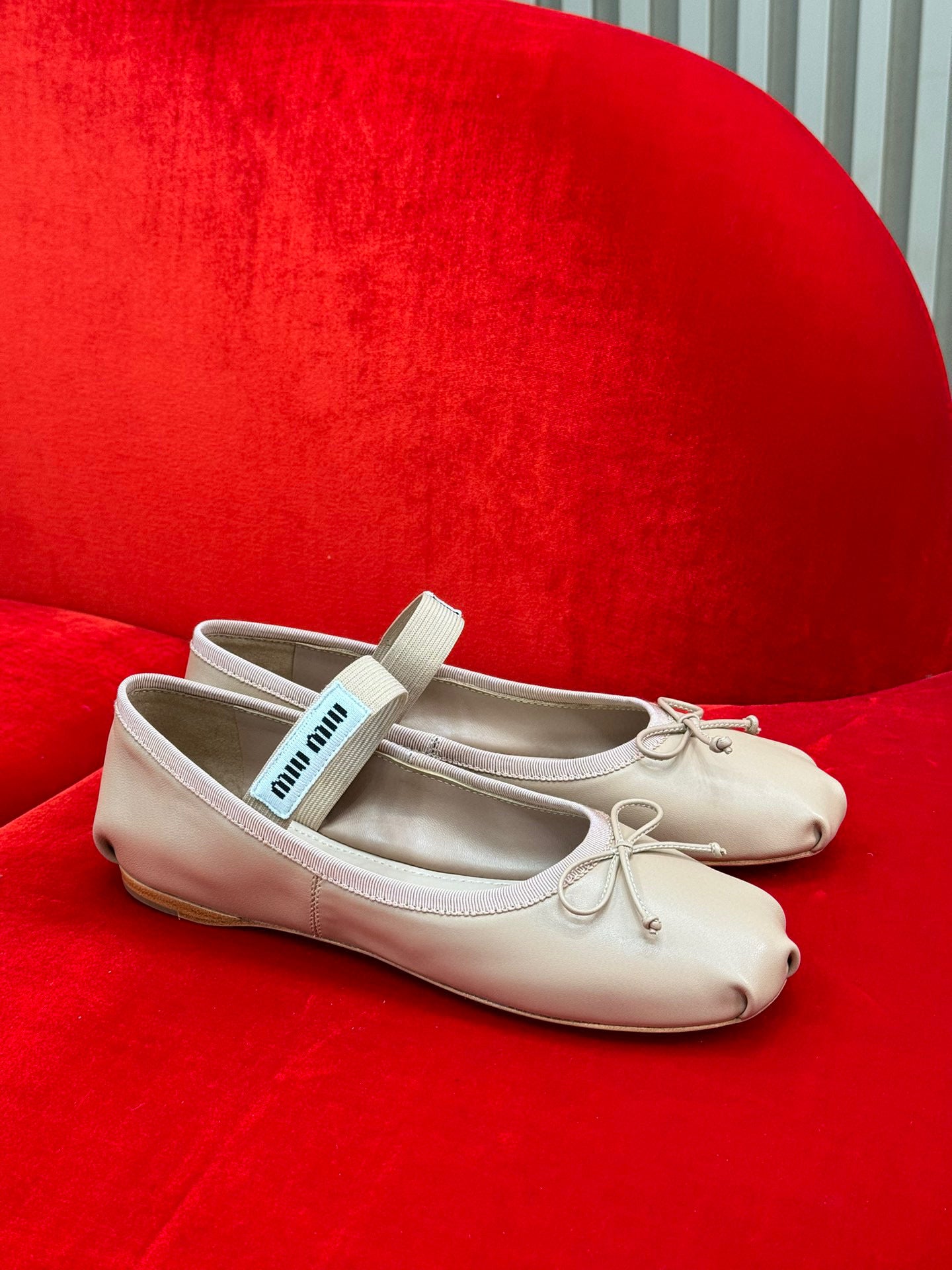 MIU M BALLERINA FLATS
