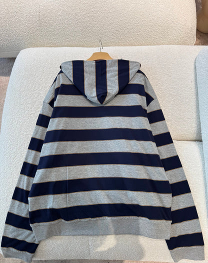 MIU M ZIP HOODIE