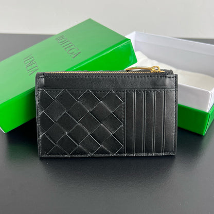 BV ANDIAMO ZIPPERED CARD CASE