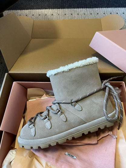 MIU M BOOTS