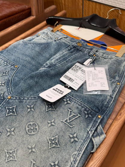 LOU DENIM SHORTS
