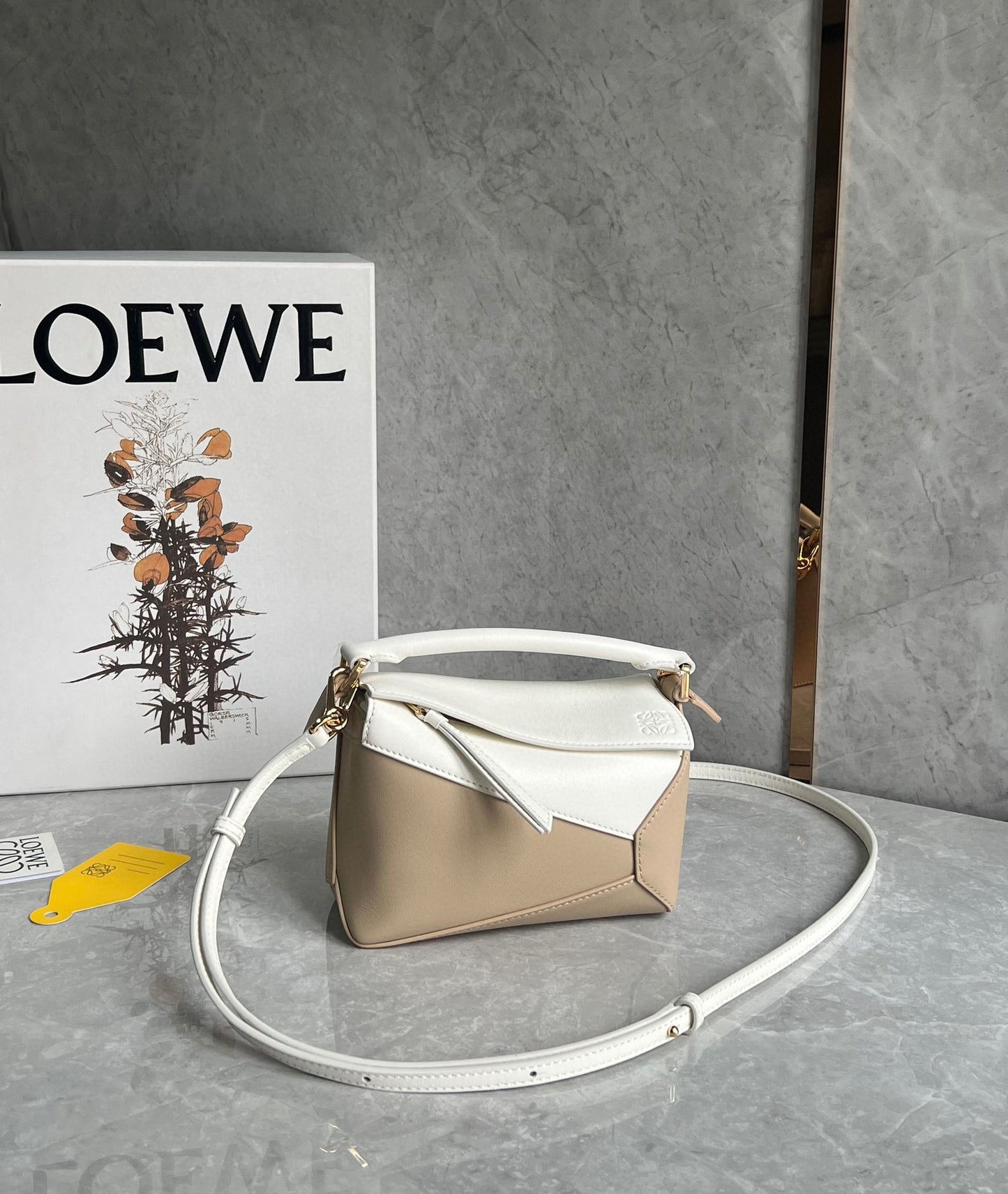 LOEW MINI PUZZLE EDGE BAG