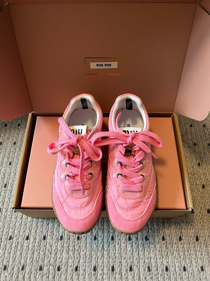 MIU M TYRE SNEAKERS