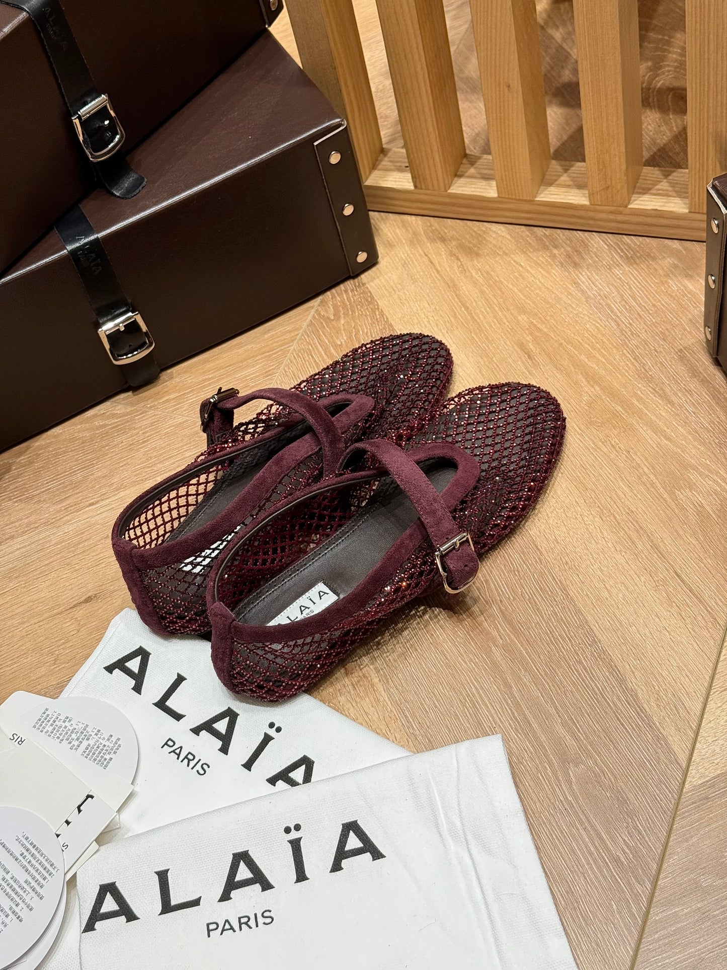 ALAIA BALLET FLATS