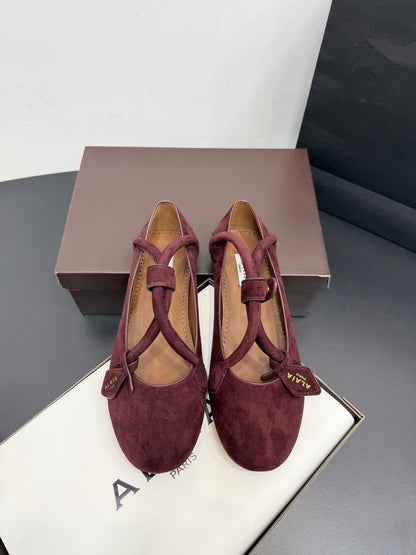 ALAIA BALLET FLATS