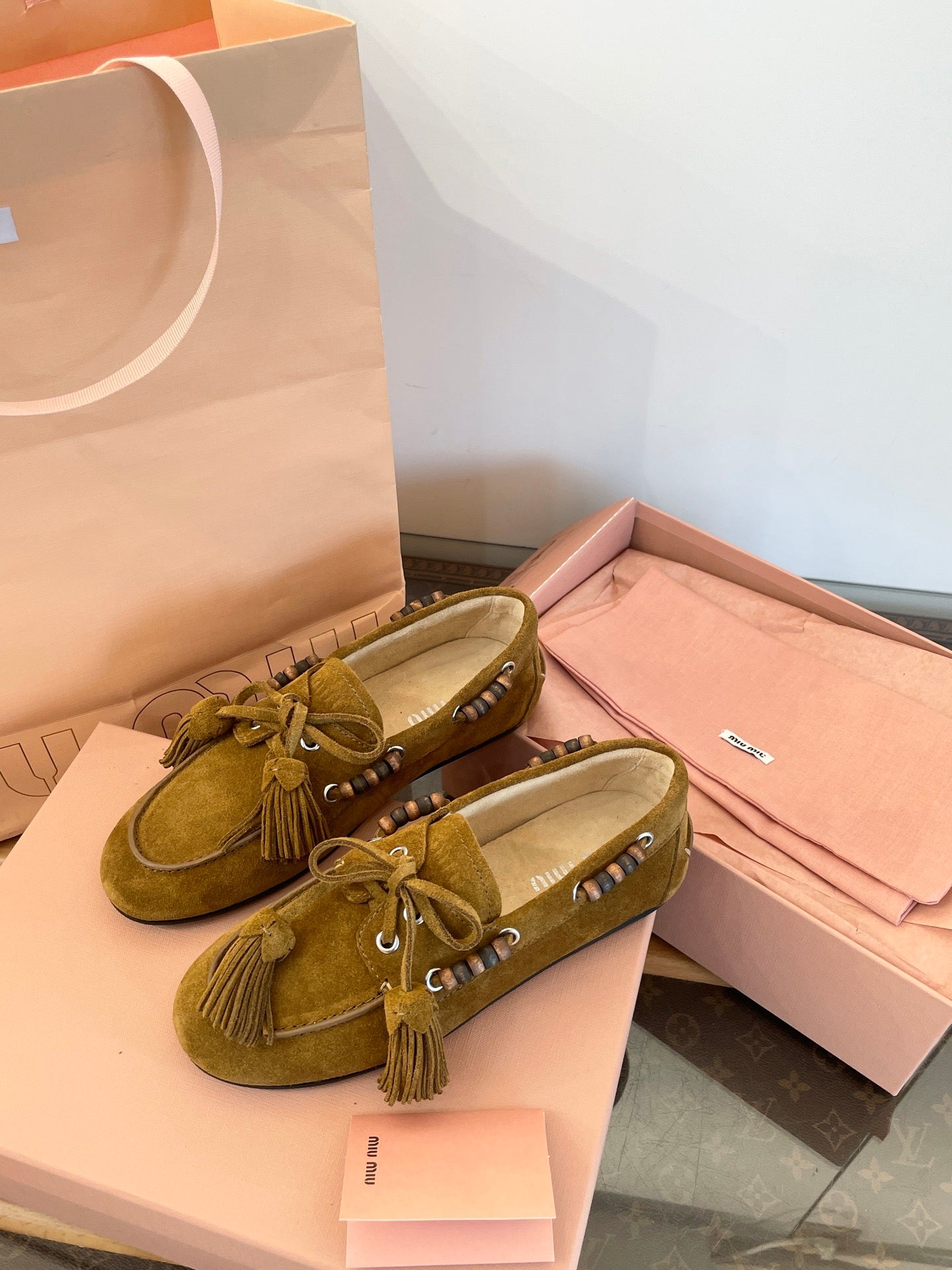 MIU M LOAFERS