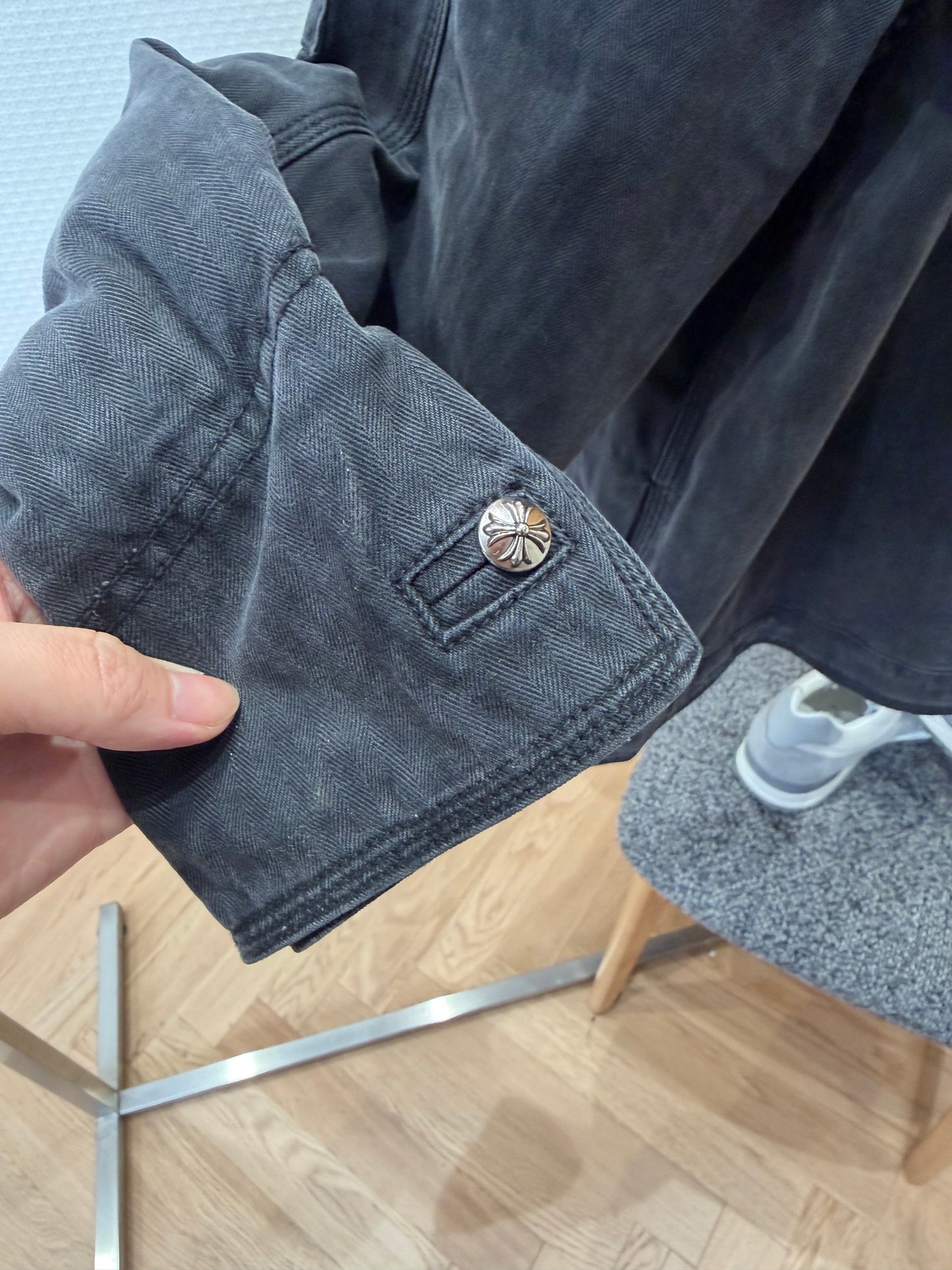 CHROME H DENIM JACKET