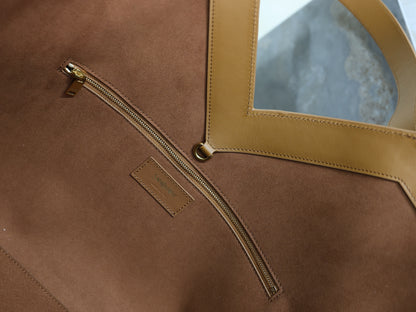 SL Y TOTE IN SUEDE BAG