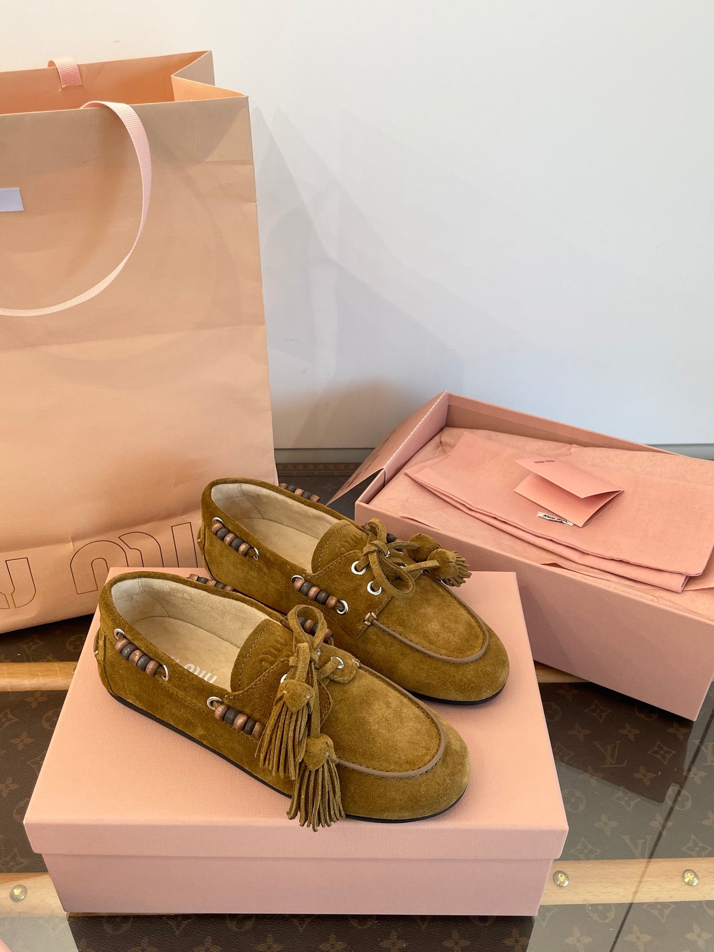 MIU M LOAFERS