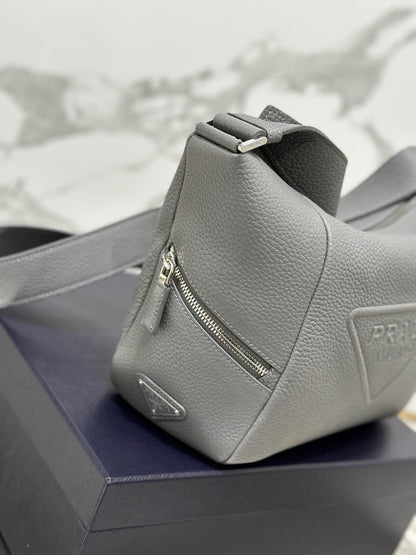 PD LEATHER BAG WITH SHOULDER STRAP