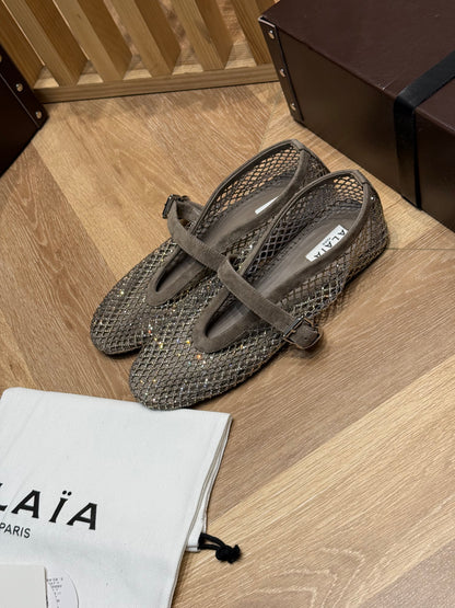 ALAIA BALLET FLATS
